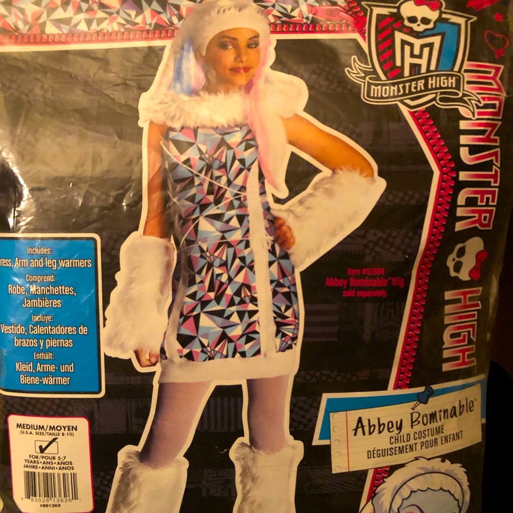 Monster High “Abbey Bominable “ Costume
